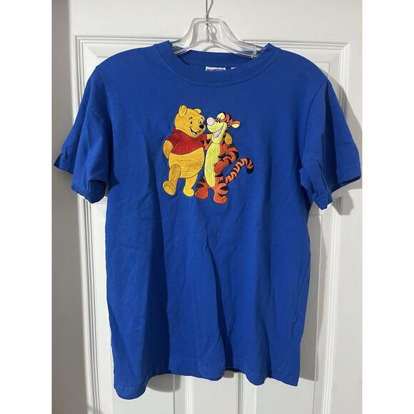 Disney Tops - Vintage Winnie The Pooh Tigger Disney Store Shirt Sz M Embroidered 90s